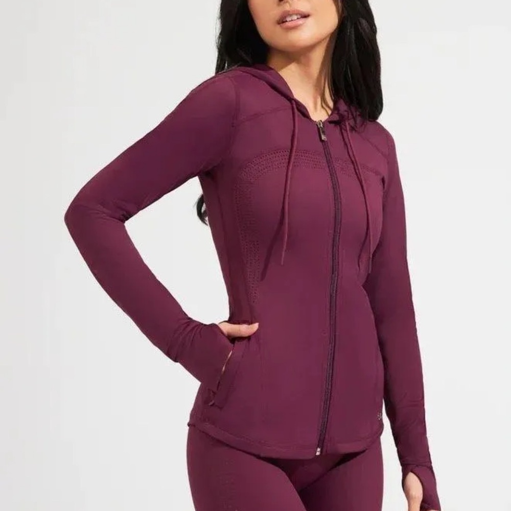 Buffbunny Purple Zip Jacket